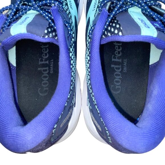 Brooks Women’s Blue/Purple Mesh Cushioned Dna Loft Ghost 14 Running Shoes Sz 8M - Picture 7 of 9